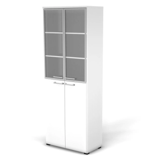 Модуль шкафа, задняя стенка ДСП (прозрачное стекло)